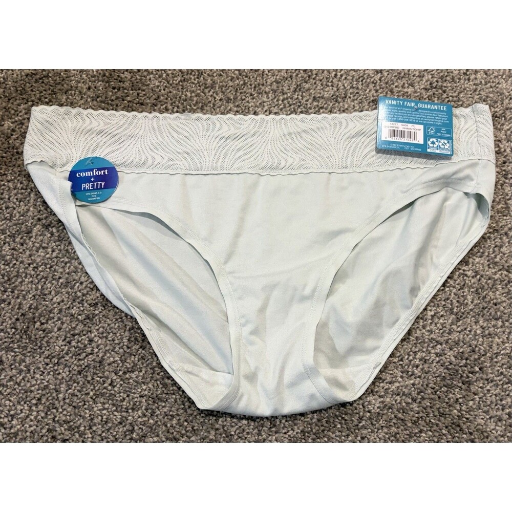 Women’s Mint Green Underwear Size Large (7) NWT A2